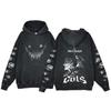 Berserk Anime Harajuku Washed Hoodie for Men