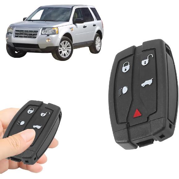 

Replacement Keyless Entry Remote Car Key Fob 315MHz FCC ID NT8TX9 5-Button Smart Key Compatible with for Land Rover LR2 2008 2009 2010 2011 2012 OE