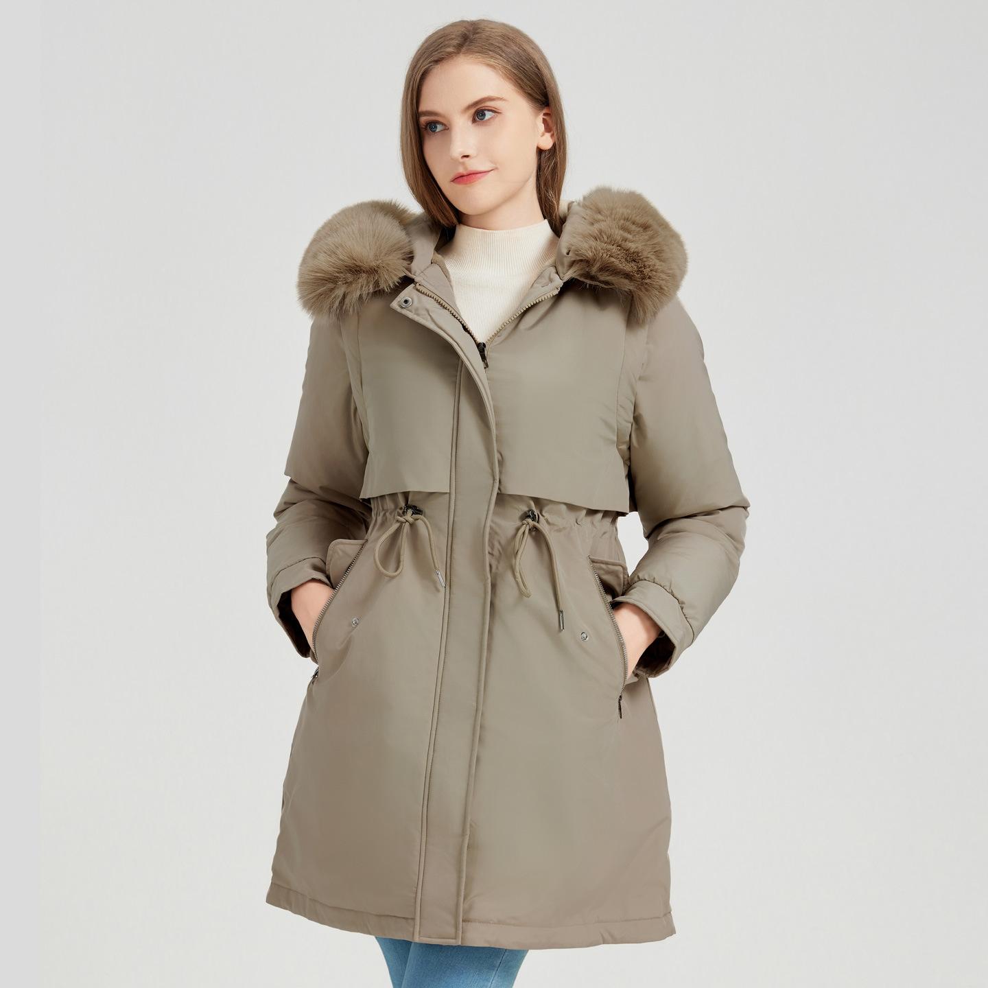 

Женская куртка средней длины с хлопковой подкладкой нового стиля, куртка пуховик свободного большого размера в корейском стиле, женская куртка-пирожок с подкладкой 3XL