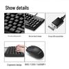 Leishe LS-KM201 Wired Office Keyboard and Mouse Combo