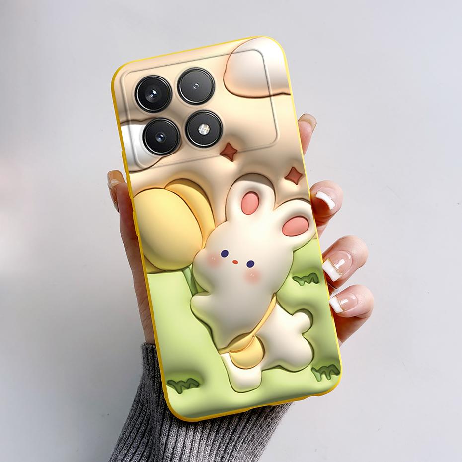 For Poco F6 Pro Case For Xiaomi Poco F6 Pro PocoF6 Cover Fundas Coque Astronaut Silicone Soft TPU Phone Case Bumper Poco F6 Pro