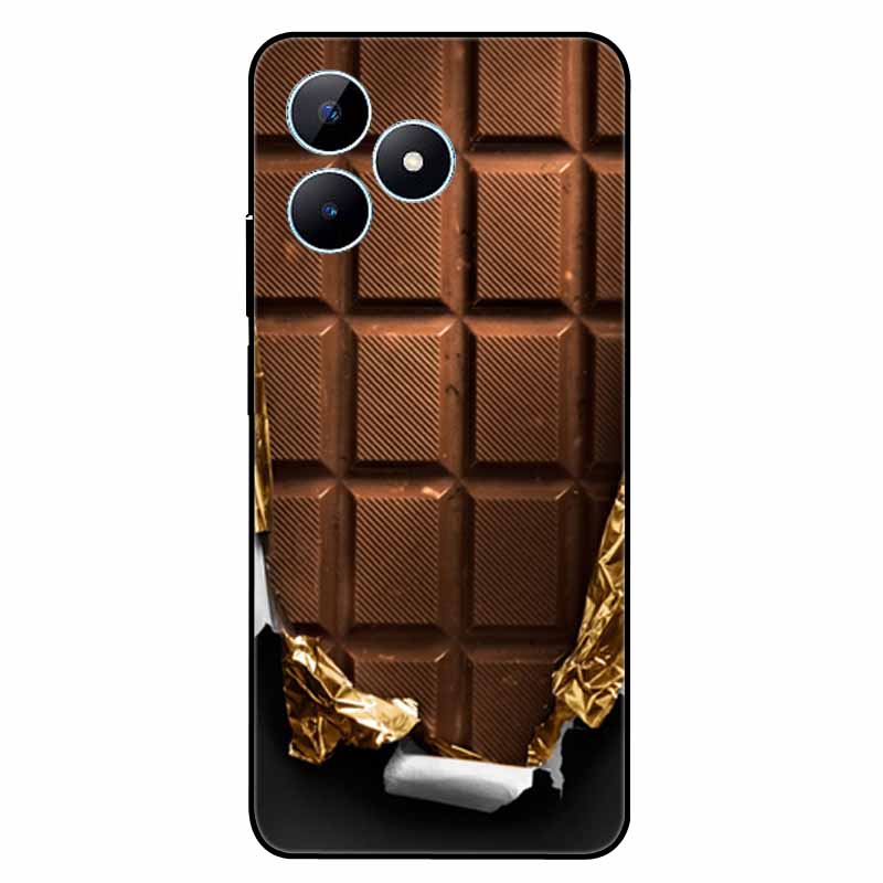 Funda For Realme Note 50 Case Silicone Soft Shockproof Cartoon TPU Phone Shell For Realme Note50 Cover Painted Cute Coque Note50