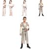Stylish Rey Costume For Girls Featuring Polyester Fabric Ideal For Game Cosplay