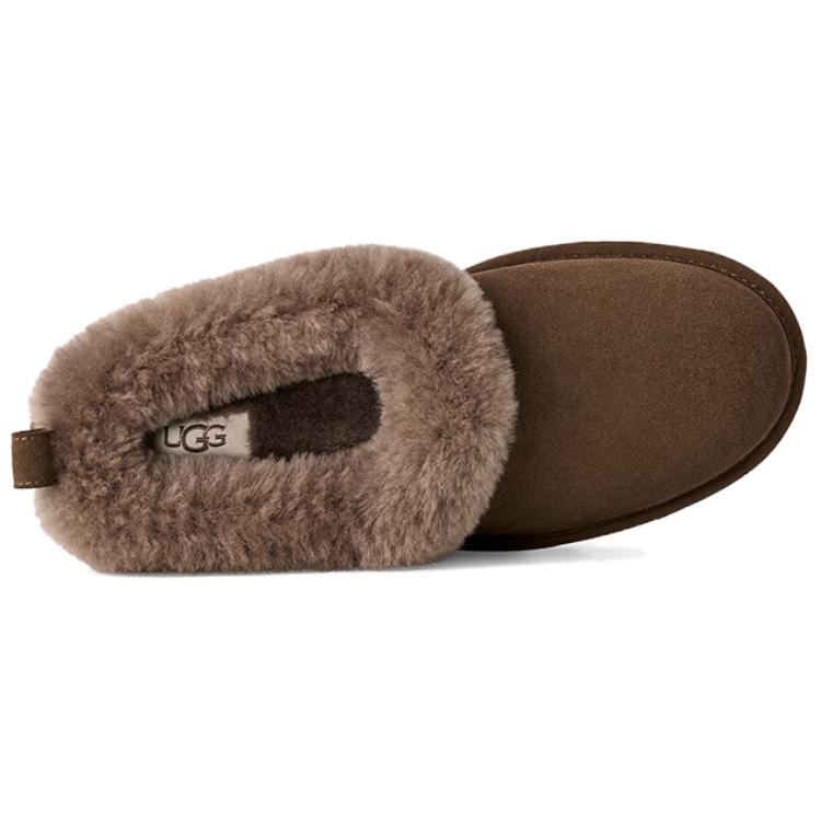 UGG Bequeme Lässige Knöchel-Schnee-Stiefel Damenstiefel Dunkelkastanienbraun 1166733-DRKT