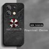 Evil Umbrella cool pattern design ins Phone Case For Redmi Note 14 13 12 11 Pro Plus S 5G 14C A3 Soft Black Phone Cover