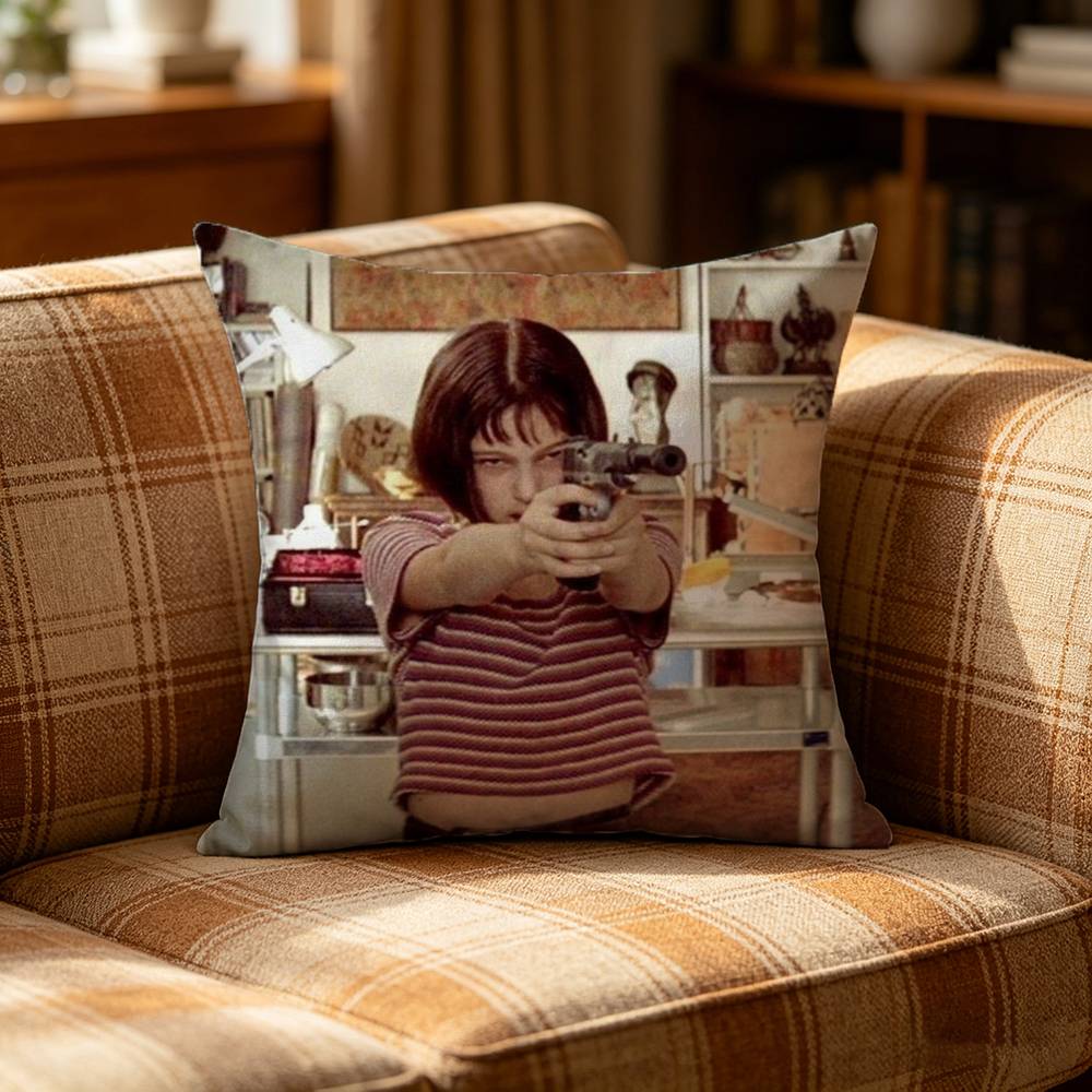 Classic Movie Leon The Professional Pillow Case Pattern Printed Pillowcase For Living Room Sofa Cushion Cover