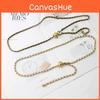 Womens Metal Waistband With Chain Link Design And Lobster Lock For Outdoor Wear