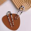 2pcs/lot Korean Hair Sticks Women Hair Clip Elegant Colorful Leopard Texture Acetate Hair Sticks Girls Hairclip Hair Accessories