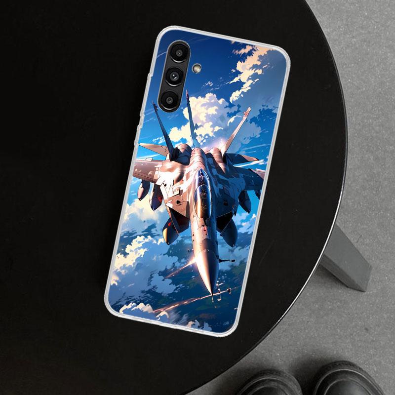 Aircraft Airplane Cool Phone Case Cover for Samsung Galaxy A17 A16 A26 A36 A56 A57 A37 A15 A25 A35 A55 A14 A24 A34 A54 A13 A23 A