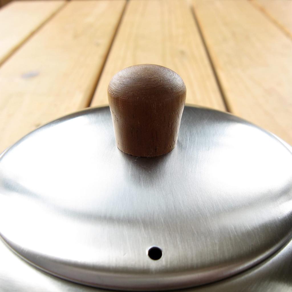 Nagao Kyusu Edelstahl mit Hergestellt in Tsubame-Sanjo (Japanische Teekanne), 320cc, 18-8 Griff, Japan, TM-320