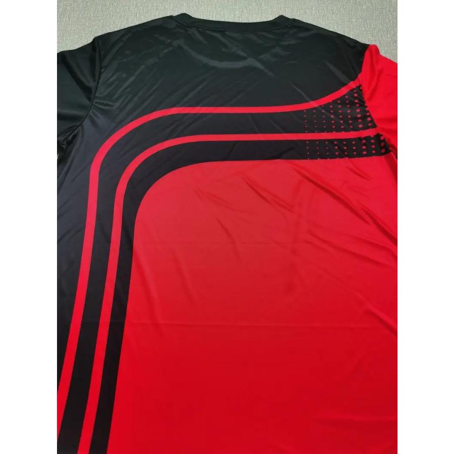 Men's Geometric Print T-Shirt - Short Sleeve, Round Neck, 3D Design, Breathable Polyester, Perfect for Casual or Formal Wear