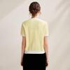 Women's Mulberry Silk Blend Short Sleeve Knit Cardigan