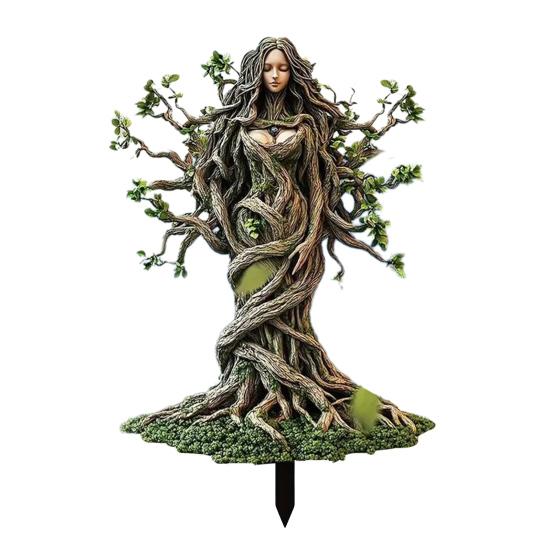 

Дерев яний Ельф Акрилова Табличка Кілок Стійкий до Погоди 2D Плоский Фея Шип Рослини Горщик Декорація Для Приміщення На Відкритому Повітрі Сад Двір Газон Патіо Прикраса