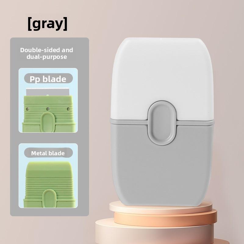 

Двусторонний скребок Скребок для автомобильной пленки Скребок для удаления клея Кухонная чистка Пленка для мобильного телефона Удаление клея с пола Без царапин Маленькая лопатка 1PCS