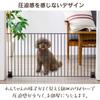 IRIS OHYAMA Pet Fence Pet Gate 90cm Width 90 X Height 40cm P-SPF-94 White/Width (Low Type)