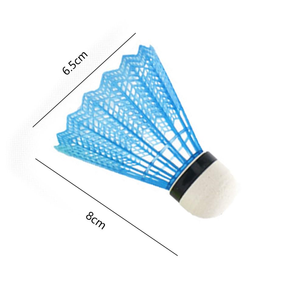 12 Badminton Durable and Durable for Perfect for Birdie Ball Model Shuttlecocks, Practice, Beginners, High-Speed Badminton,