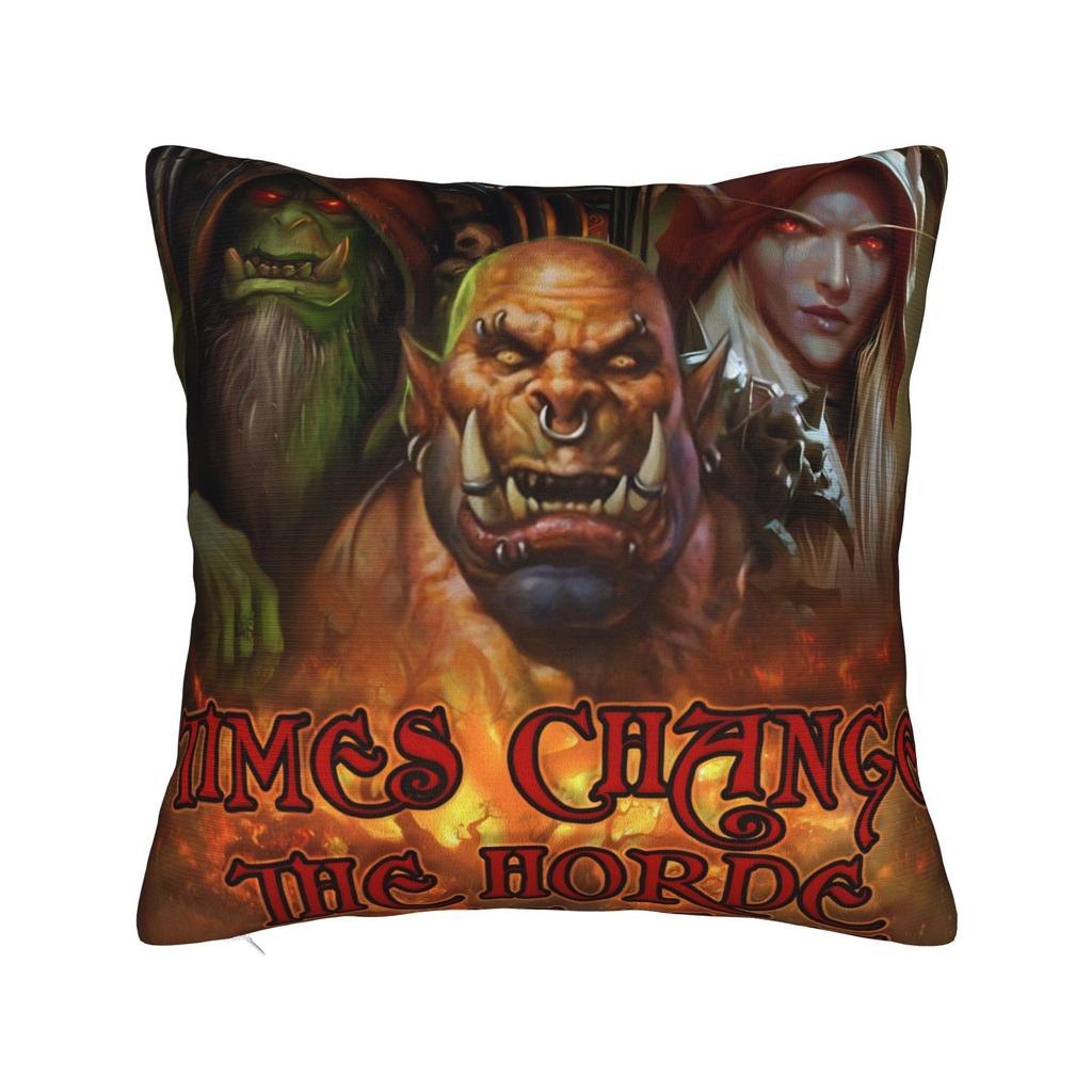 World of Warcraft Game  Pillow Case  Morden Pillow Cover Soft Pillowcases For Sofa Couch Bed Living Room