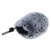 Black Sponge Artifical Fur Covers for  ATR2500 Microphone Soft and Thick Sponge Protector