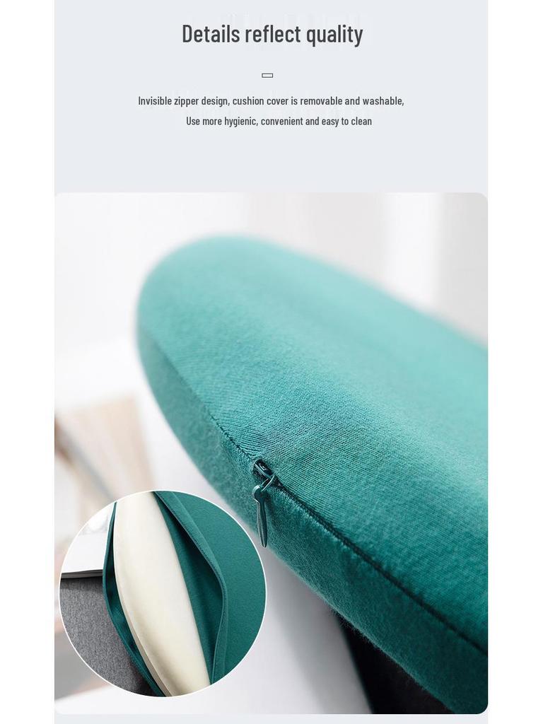 Sedák z paměťové pěny: Ergonomická podpora pro všechna roční období - Ideální pro použití v kanceláři a autě