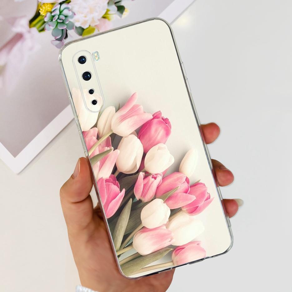 For OnePlus Nord Case 1+Nord AC2001 AC2003 Cute Cat Cartoon Cover Soft Silicone Phone Case For One Plus 8 Nord 5G Oneplus Z Bags