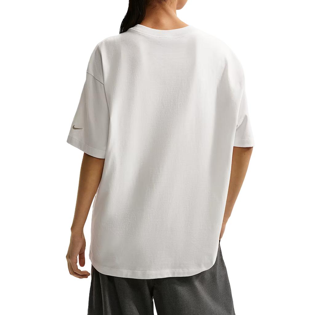 Nike Sportswear Lightweight Cotton Comfortable Casual Drop Shoulder T-Shirt Women tops IR7588-121