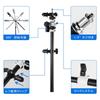 Selens Reflector Multifunctional Reflector Adjustable Length Boom Suitable for Studio Suitable for Holder, Holder, 360° Rotatable, 55-135cm, Arm,