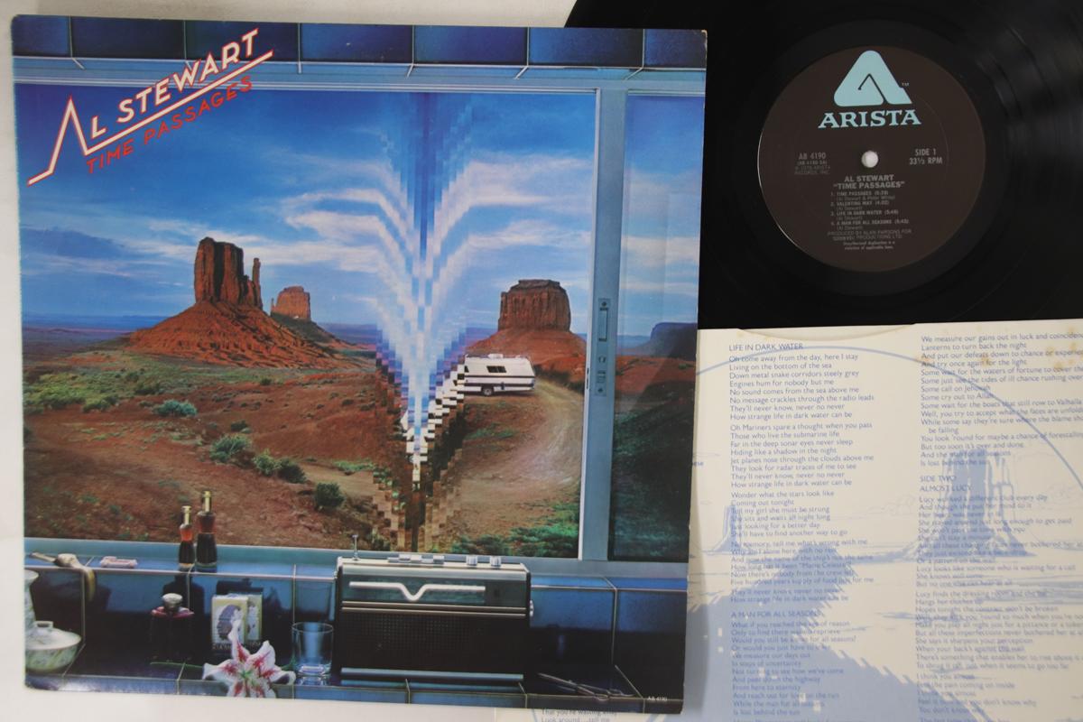 

LP Record AL STEWART - Time PASSAGES AB4190 ARISTA 1978 US Rock Used