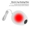 USB Mug Warmer Constant Temp Waterproof   Electric Beverage Heating Plate for Ceramic Coffee Cups