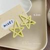 2pcs Candy Color Metal Star Hair Side Clips Hairpins Girls Sweet Colorful Barrettes for Baby Cute Children Styling Accessories