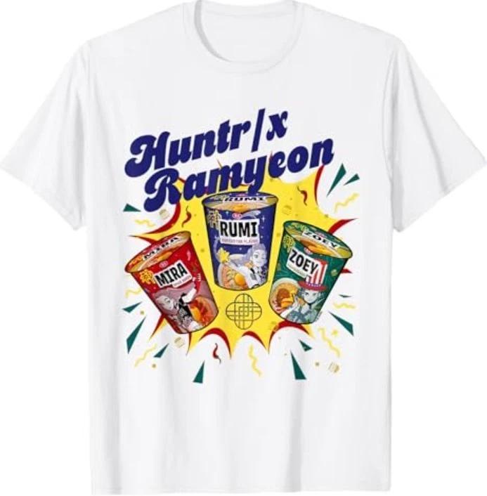 HUNTR Ramyeon Officially Licensed T-Shirt L