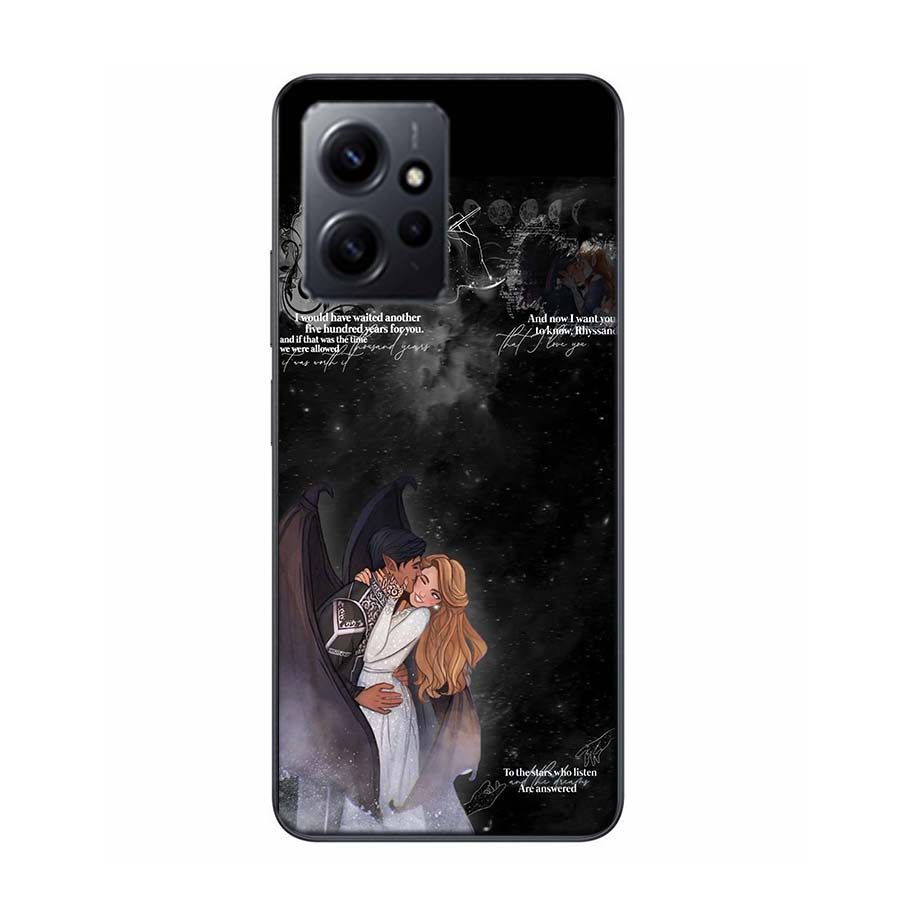 Acotar A Court of Mist and Fury Phone Case For Redmi 12 13C 12C 15C 9 10 10C Note 13 Pro Plus 14 15 Pro 9T 9C 9A TPU Soft Cover
