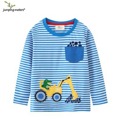 Europese & Amerikaanse T-shirt met Lange Mouwen voor Jongens - Losse Pasvorm, Nieuwe Lente & Herfst Stijl voor Peuters & Jonge Jongens