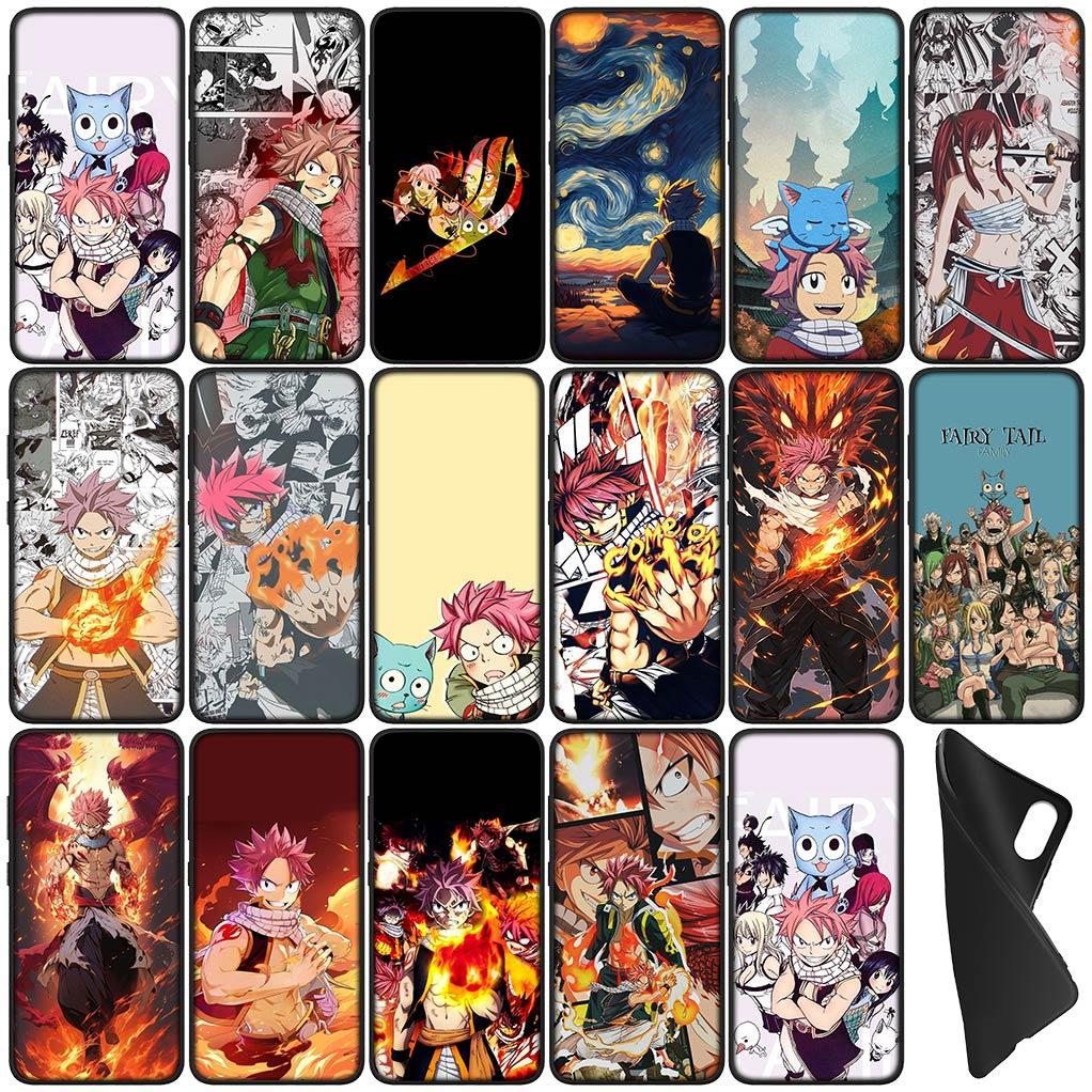 Fairy Tail Etherious Natsu Dragneel Coque Phone Cover for Xiaomi Redmi Note 9 8 11 Pro 4G 5G 9S 11S 9A 9C NFC 9T 8A Soft Case