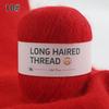 Filato di Pile di Visono a Pelo Lungo 50G Cappello Sciarpa Giacca Lavorati a Mano Moda Autunno Inverno Filato