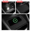 ZUNDUO Subaru Forester Dedicated Armrest Box Wireless Charging Mat Silicone Mat Storage Tray Forester Console Box FORESTER SL Series April 2025