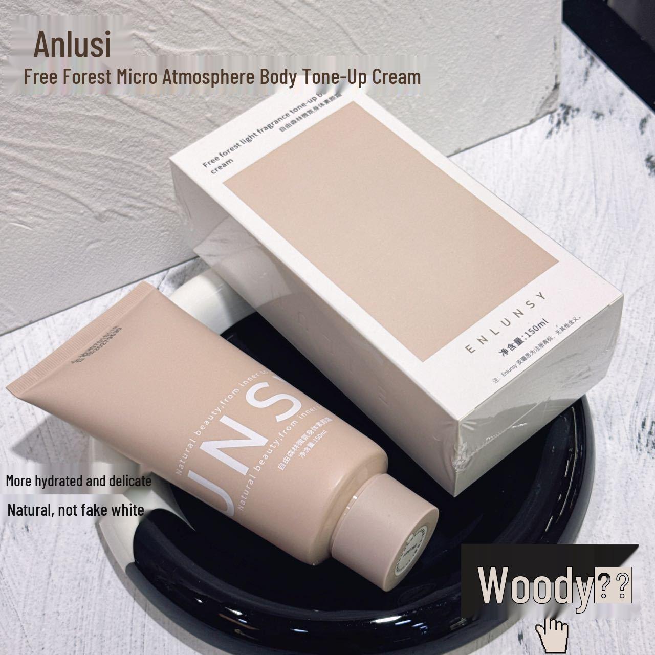 Enlunsy Anlusi Hydrating 3-in-1 Body Tone-Up Cream: Brightens, Moisturizes, Conceals.