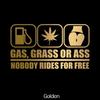 GAS, CRASS OR ASS NOBODY RIDES FOR FREE Car Stickers, Automobile Trucks Windows Bumper Car Accessories Waterproof Viny Decal