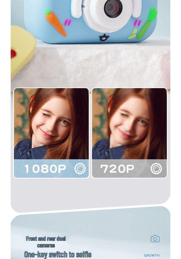 HD Dual Camera Educational Toy for Kids - Perfect Birthday Gift