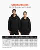 Heated Sweatshirt Hoodie for Men Women, Heated Jacket Unisex with 7.4V 16000mAh Rechargeable Power Bank Pack, 5 Heating Zones, 3 Temp Levels, 4-8H