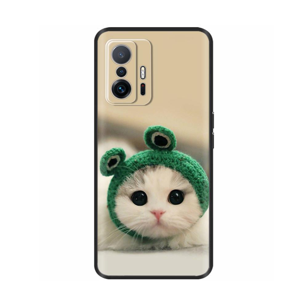 Phone Case For Xiaomi 11T Mi 11 T Pro Case Silicone Soft TPU Back Cover For Xiaomi11T Pro Case Protective Cartoon Shells Fundas