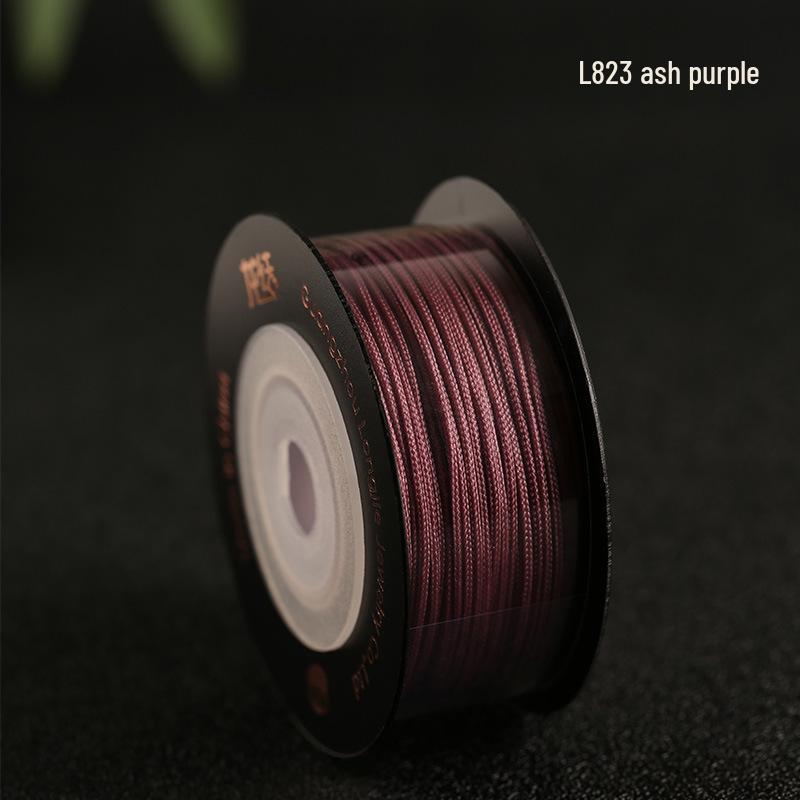 Dragon Knot High-A Jade Thread: Eco-friendly, Colorfast Jewelry Weaving Cord, 79 Colors, Handmade DIY Bracelet Material.