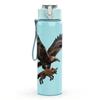 1PC Flying Eagle Bird 750ml Color Plastic Sports Water Bottle Leakproof Flip Straw Lid Suitable for Sports Office Home Use