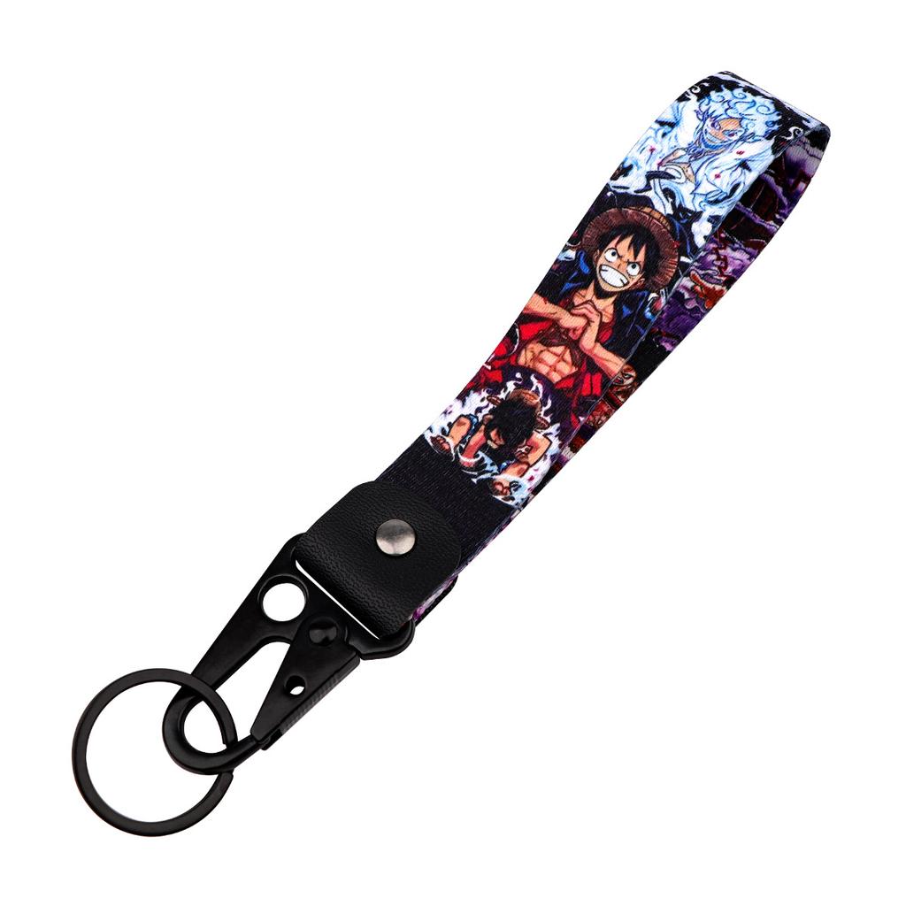 Naruto Alloy Keychain Eagle Beak Car Keychain Rope Anime Character Peripheral Cartoon One Piece Decoration Christmas Gift