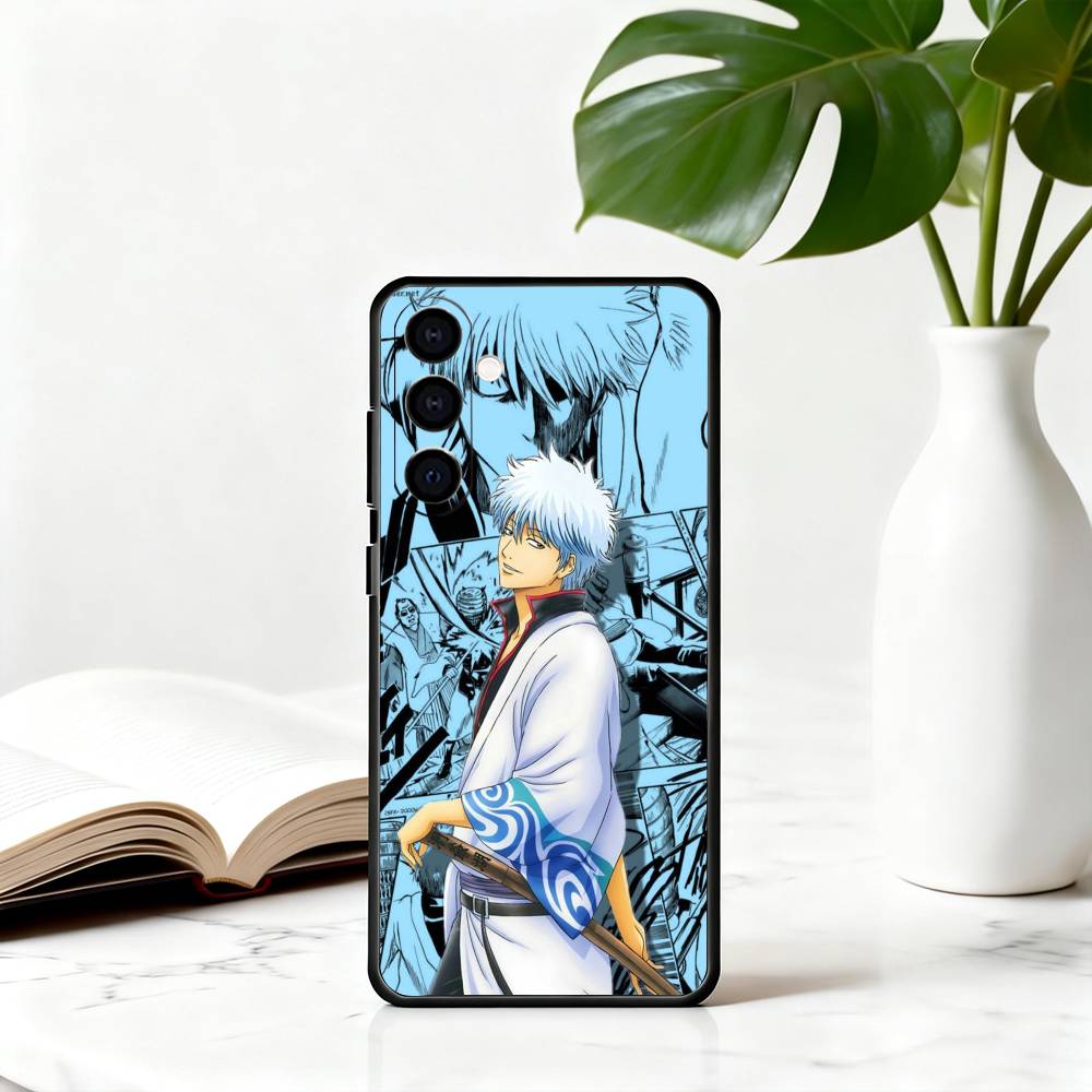G-Gintama G-Gintoki S-Sakata-es Phone Case Black Silicone Soft For Samsung Galaxy A73,A72,A71,A70,A53,A52,A51
