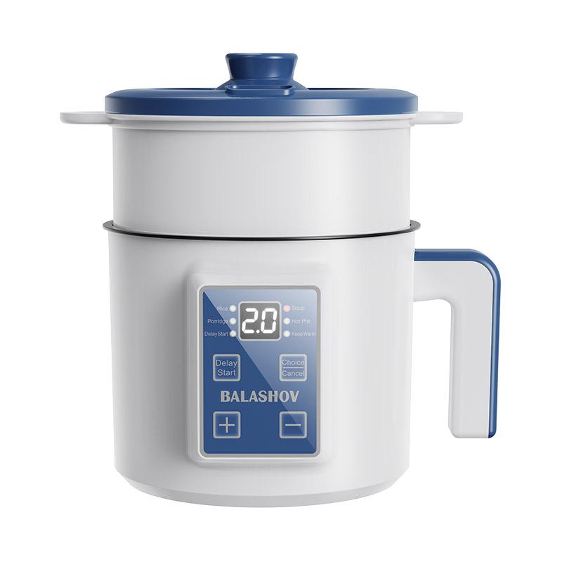 220V Electric Double Layer Multi Cooker Non-Stick Smart Single MultiCooker Steamed Rice Pot For Home EU Plug
