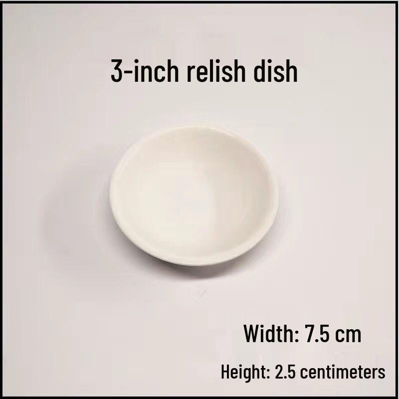 Набор из 10 керамических соусниц для закусок, соусов и приправ - Бесплатная доставка