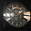 Used New and Unused DIESEL DZ4309 Mega Chief Black Metal Chronograph