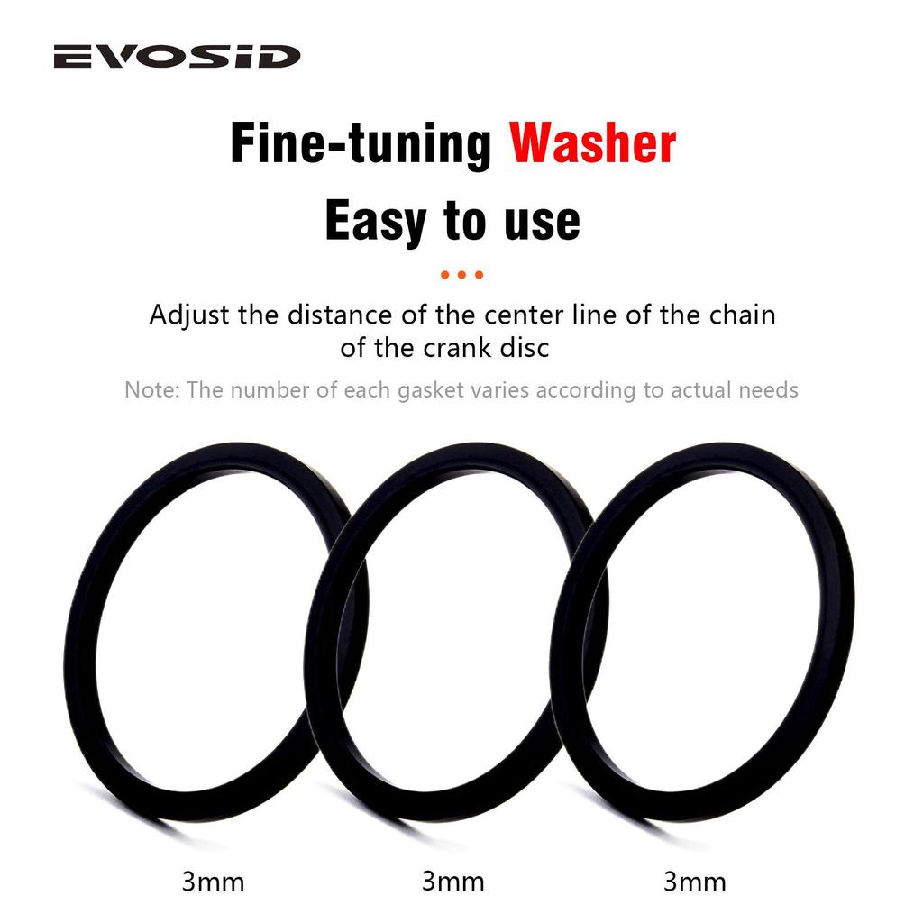 EVOSID Ceramic BSA Bottom Bracket: Lightweight, Durable, Threaded Hollow Crankset Bearing