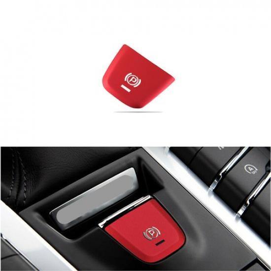 Car Electric Parking Handbrake Button Cover Trim Fit For Porsche Macan 2014-