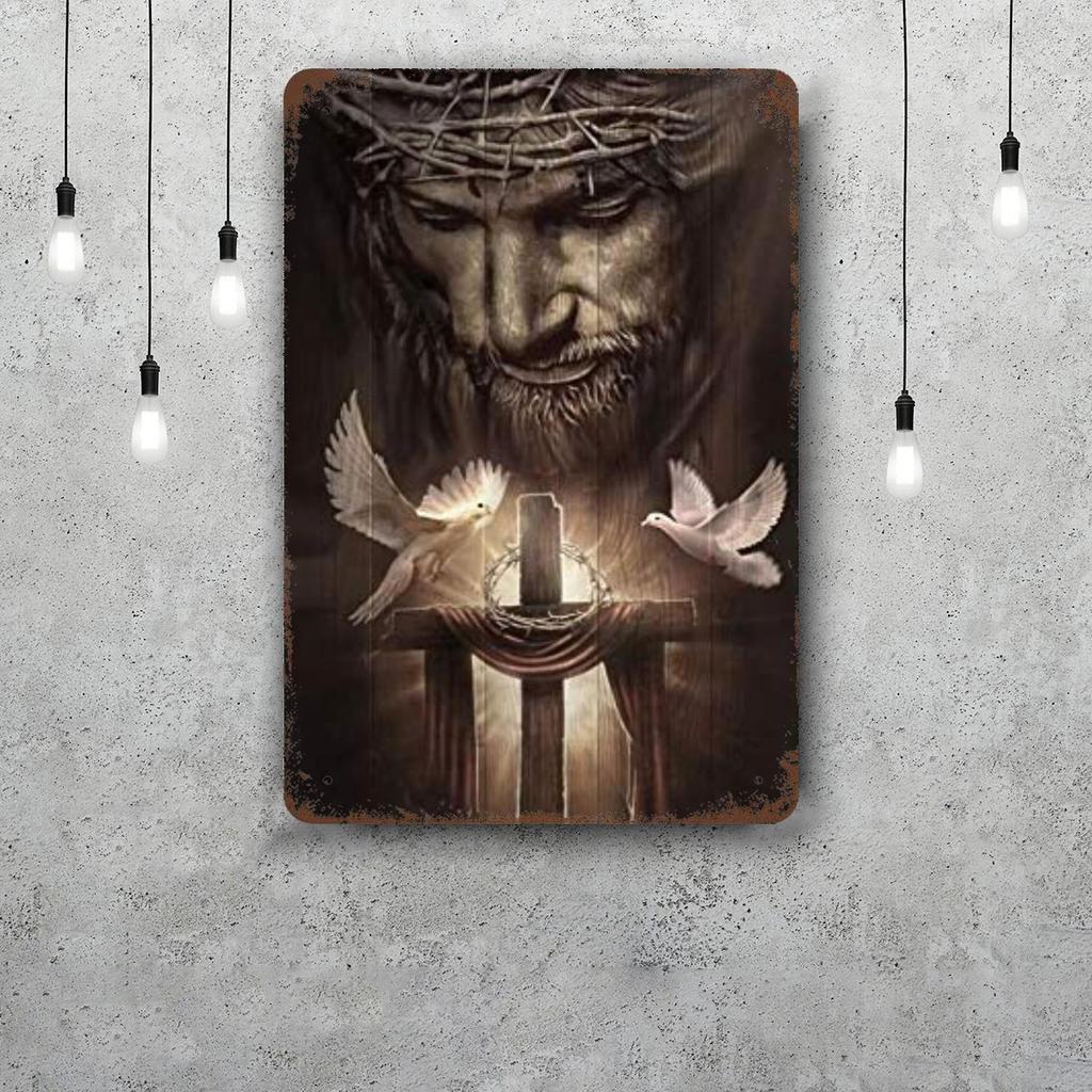 Jesu Metal Signs wall decor Vintage Tin Signs Captain Metal Poster Decor for Bar Pub Club Wall Decoration